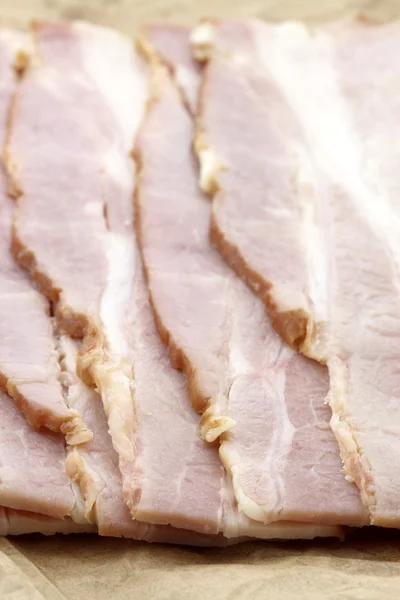 Kurutulmuş lezzetli domuz pastırması — Stok fotoğraf