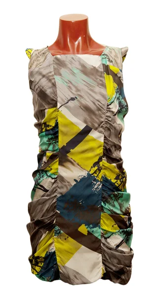 Стильна сукня на манікюрі ізольована — стокове фото