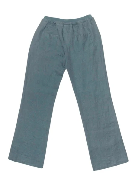 Pantalones femeninos azules —  Fotos de Stock