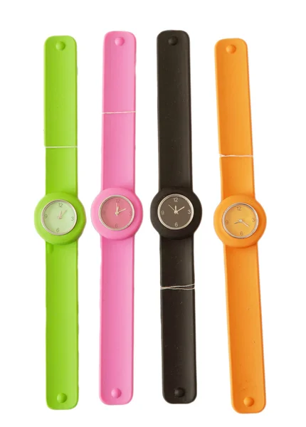 Relógio de pulso colorido — Fotografia de Stock
