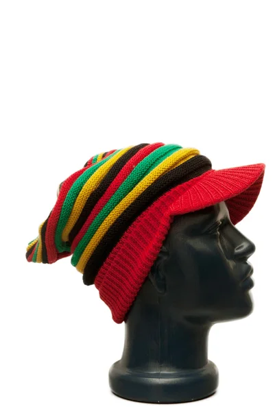 Gorra colorida en un maniquí —  Fotos de Stock