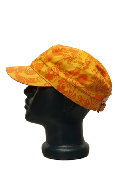 Gorra colorida en un maniquí — Foto de Stock