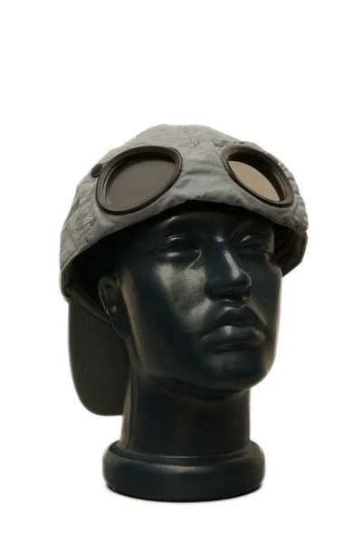 Grey cap on a dummy — Stock Photo, Image