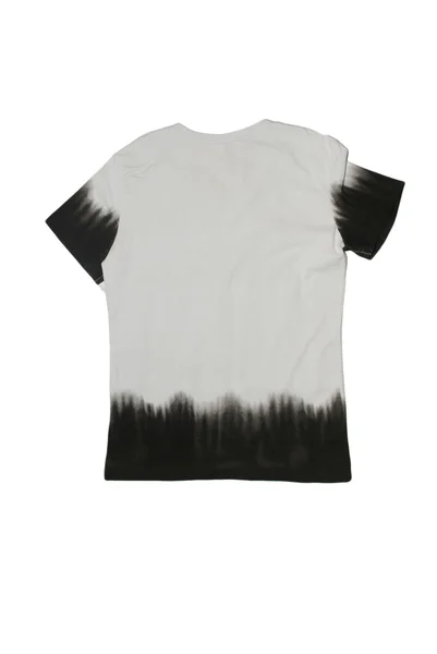 Zwart-wit t-shirt — Stockfoto