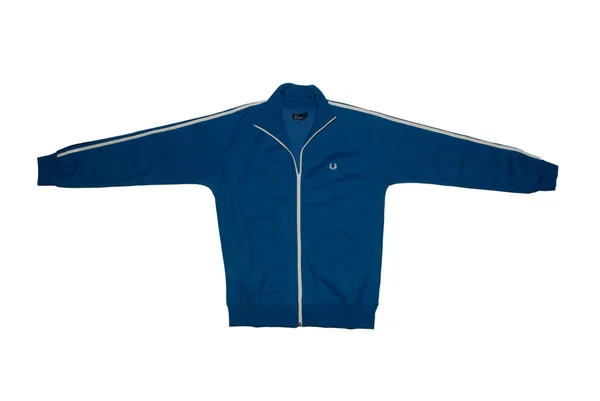 Mavi spor ceket — Stok fotoğraf