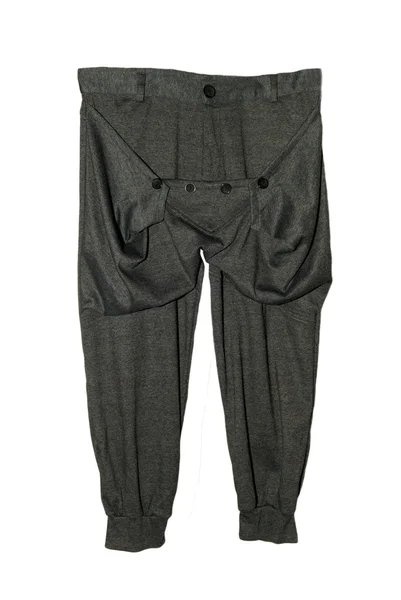 Grey female trousers — Stock Photo, Image