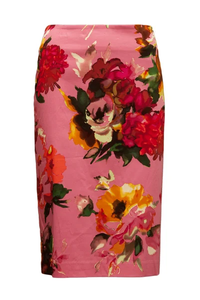 Stock image Floral skirt