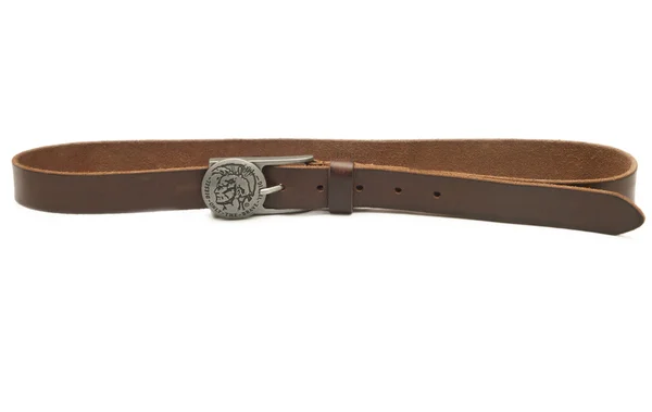 Belt with metal buckle — Stock Photo, Image