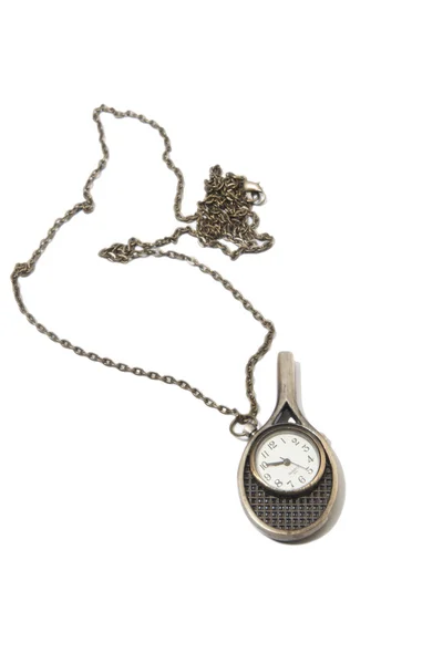 Clock necklace — Stock Photo, Image