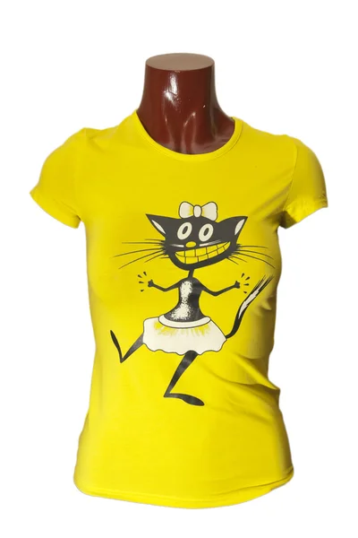 Yellow t-shirt — Stock Photo, Image