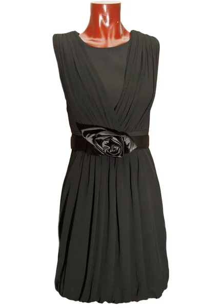 Чёрное платье — стоковое фото