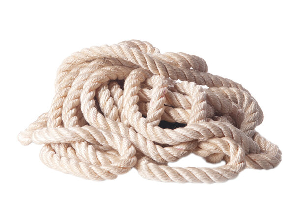 Rope isolated