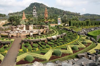 Nong Nooch Tropical Garden. clipart