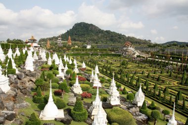 Nong nooch tropikal Bahçe.