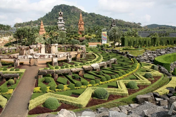 Тропический сад Нонг Нуч . — стоковое фото