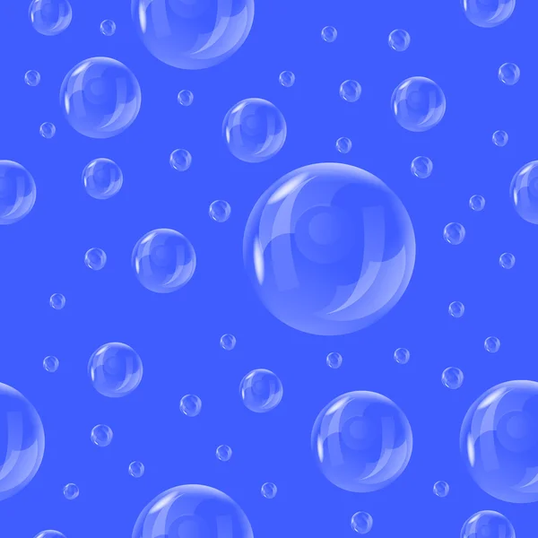 Seamless wallpaper of the bubbles — Stock Photo, Image
