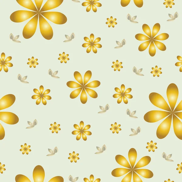 วอลล์เปเปอร์ดอกไม้ที่มีชุดของดอกไม้ที่แตกต่างกัน . — ภาพถ่ายสต็อก