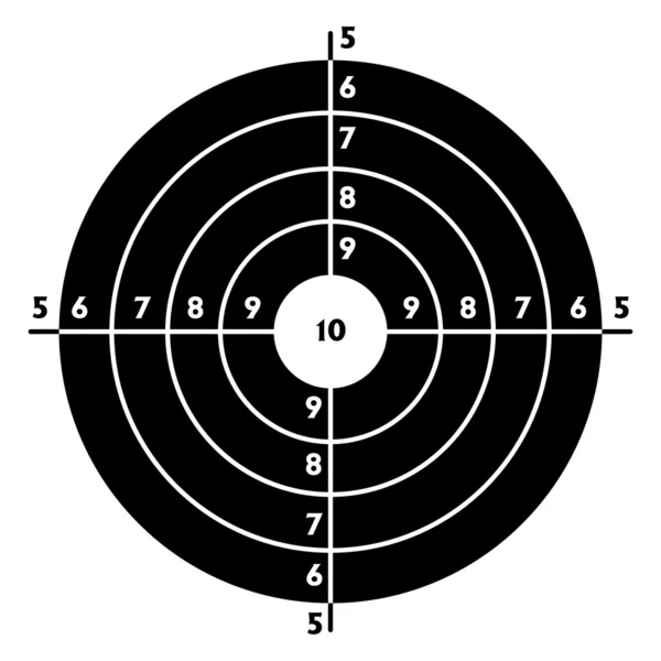 The target for shooting practice — Stock Photo, Image