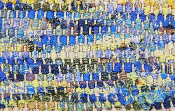 Structure d'un tissu tricoté. Une photo en gros plan . — Photo