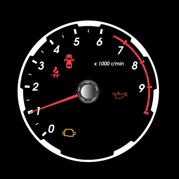 Tachometer car — Stock Photo, Image