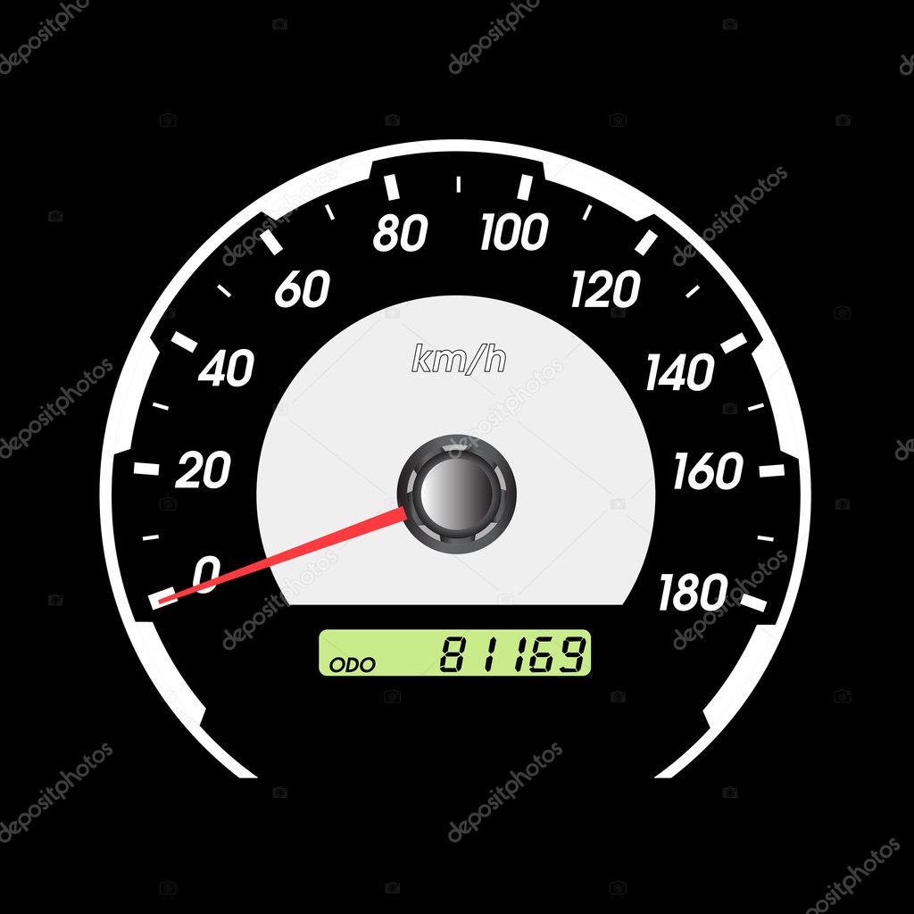 Car speedometers for racing design.