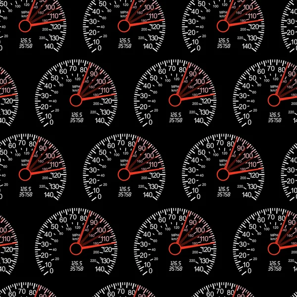 Seamless wallpaper speedometer — Stock Photo, Image