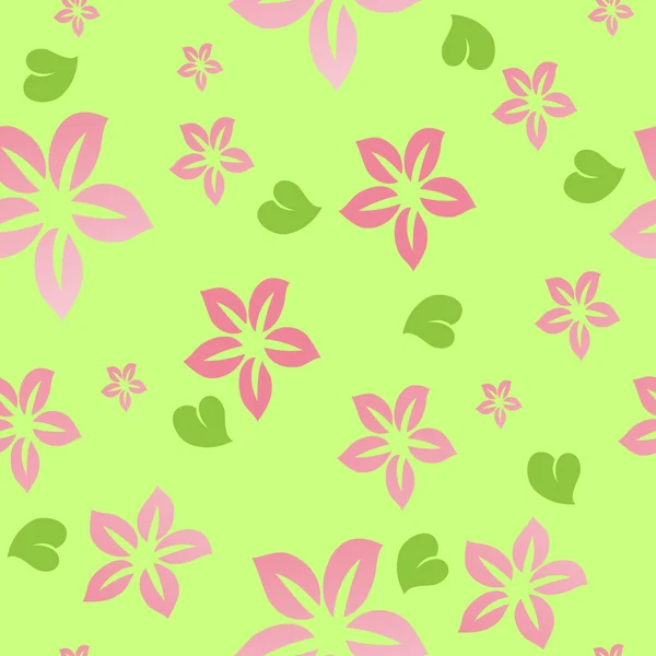 Flower seamless background — Stock Photo, Image