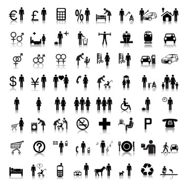 Website and Internet Icons clipart