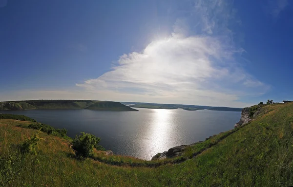 stock image Panorama Reserve Podolsk Tovtry