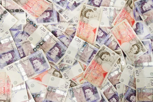 British Pounds background — Stock Photo, Image