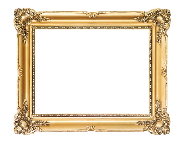 Houten gouden frame — Stockfoto