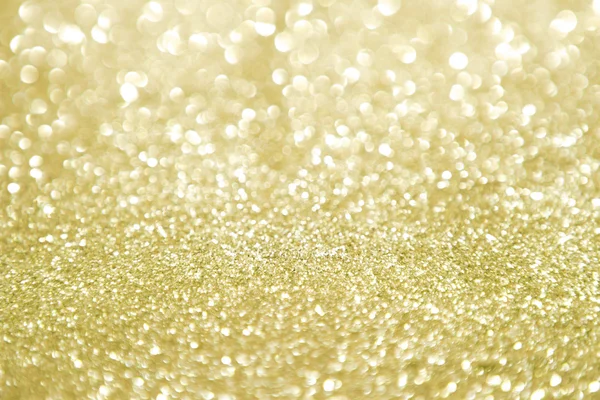 Gold glitter with selective focus — Stock Photo, Image
