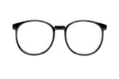 blbeček brýle izolované na bílém