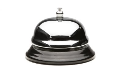 Service bell with clipping path clipart