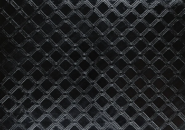 Schwarzer Lederhintergrund — Stockfoto