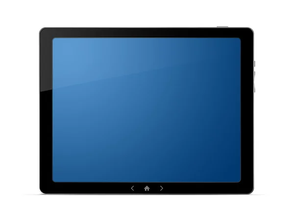 Digitale pc tablet met uitknippad — Stockfoto