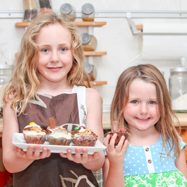 stock image Kids cooking