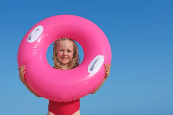 Summer beach kid — Stock Photo, Image