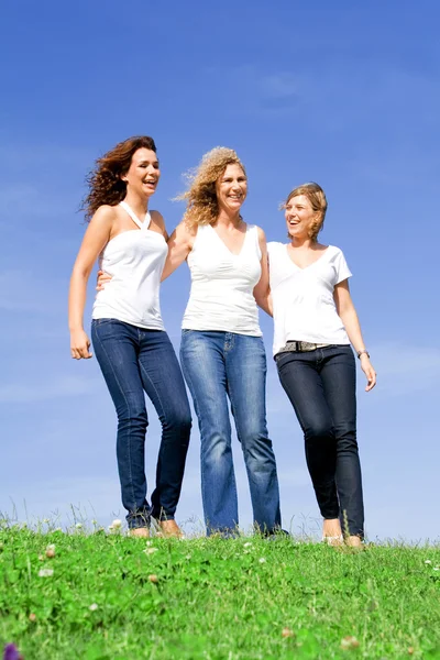 Women, mother with grown up daughters — Stock Photo, Image