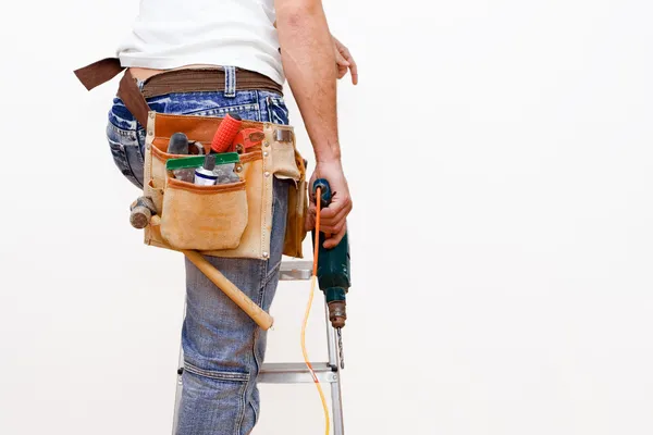stock image Workman with tools