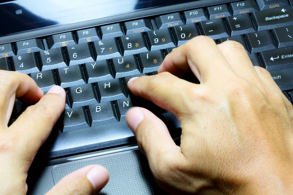 Stock image Close up of male hand over