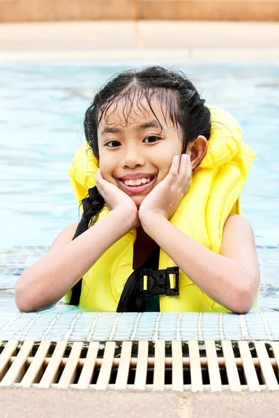 Closeup cute young girl — Stock Photo, Image