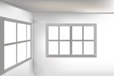 White space room clipart