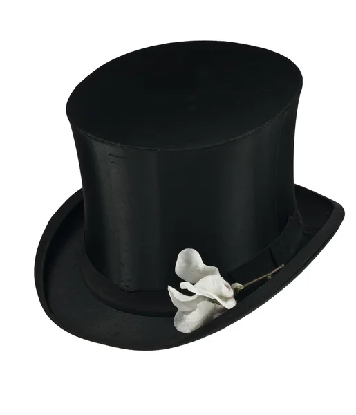 Sombrero superior negro — Foto de Stock