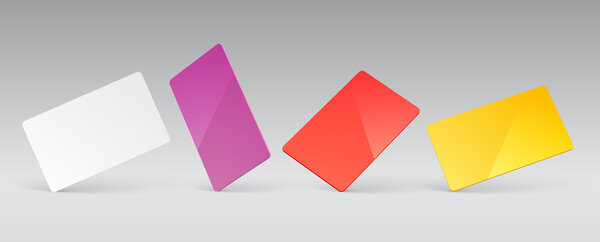 представление пластиковой карты
