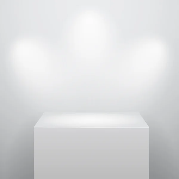 Boîte en aluminium isolé sur blanc — Image vectorielle