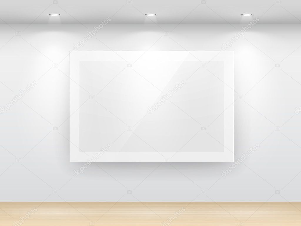 Gallery Interior with empty