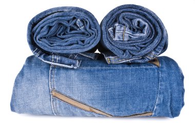 çeşitli mavi jeans