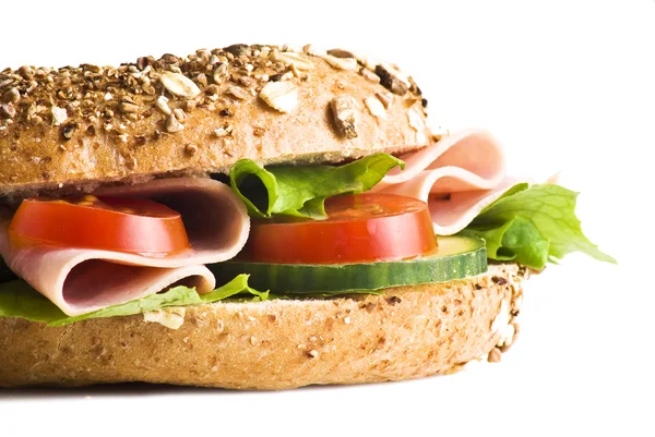 Freshly made sandwich — Stock Photo, Image