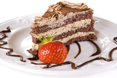 tiramisu cakewith çilek